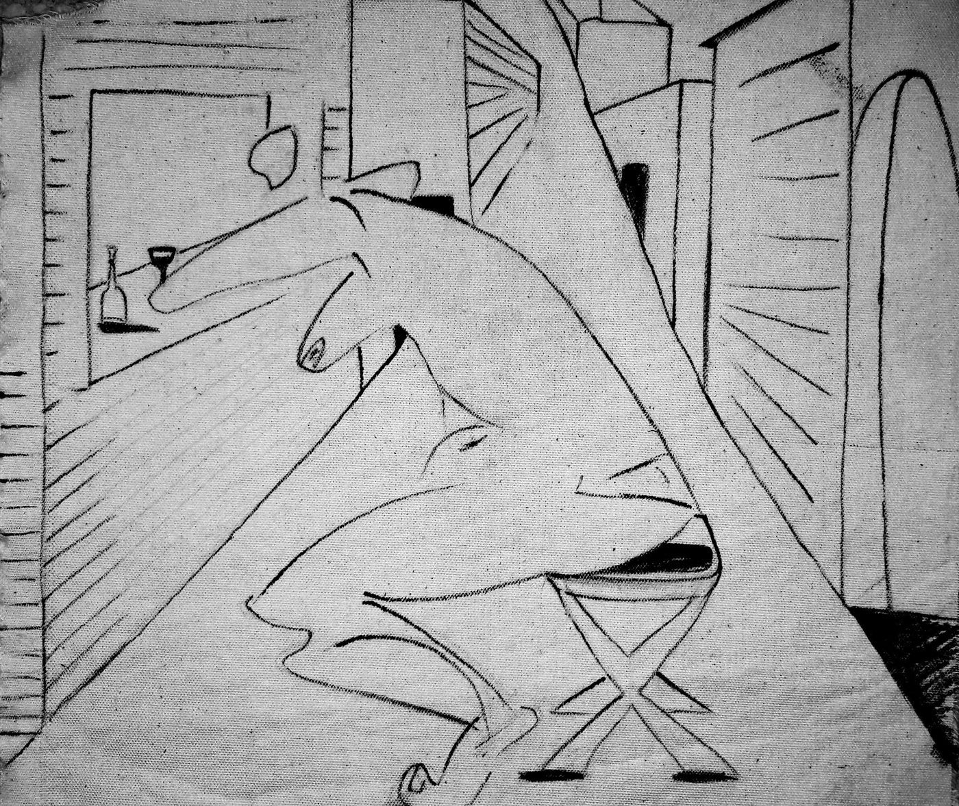 DE-CUANDO-ME-EQUIVOQUE-DE-BAR, from the series Drawings
